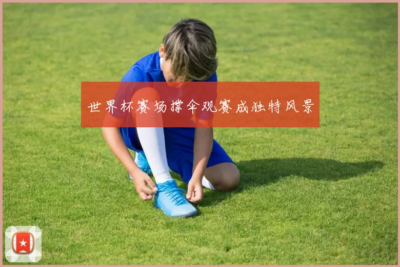 世界杯赛场撑伞观赛成独特风景